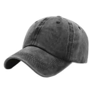 여성 야구 남자 스포츠 패션 워싱 무지 빈티지 모자 캡 여행 볼캡 커플 4color