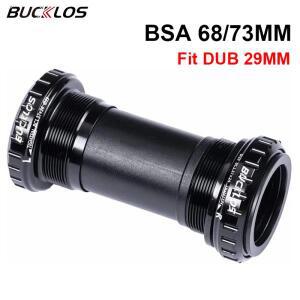 BUCKLOS 도로 자전거 밑면 브래킷 BSA 68/73mm BB SRAM DUB 29mm 크랭크 셋 CNC 프로세스 스핀들 스레드 사