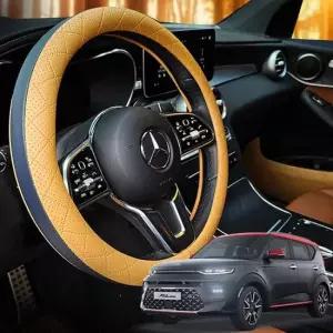 TBZ 쏘울부스터 엠보싱 가죽 순정형 그립 핸들커버