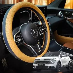 TBZ 스포티지NQ5 엠보싱 가죽 순정형 그립 핸들커버