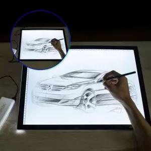 쌍문상회 지금 필요한 LED그림판 웹툰드로잉 패드 연필 드로잉보드 LED라이트