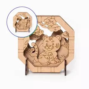 쌍문상회 지금 필요한 전통체험 민화키트 호랑이띠 만들기 취미 공예활동