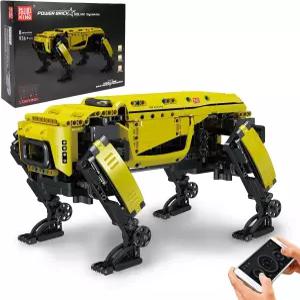몰드 킹 로봇 강아지 빌딩 세트 들을 위한 원격 조종 기계식 DIY STEM 프로젝트/수집품 936개