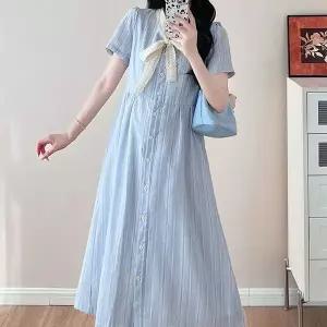 [하프클럽/알티피아]임산부 원피스 하객룩 귀여운 스타일 수유복 편안한