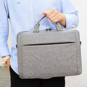 노트북 손잡이 가방 그레이 직장인 태블릿 파우치 아이패드