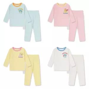 [백화점 홈쇼핑 정품] 탑텐 키즈 공용) 유아 코튼 모달 9부 라운지세트 MKF5UI3302