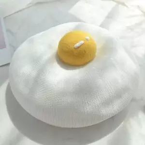 [반려] 계란후라이 모자