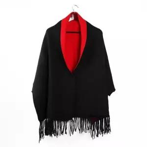 케이프 숄 가을 가오리 판초 심플