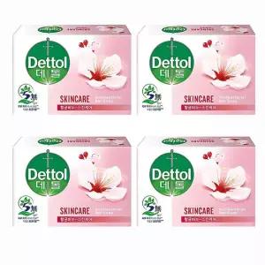 데톨 향균비누 스킨케어 100gx4입 손세정 얼굴세안 목욕 클렌징비누