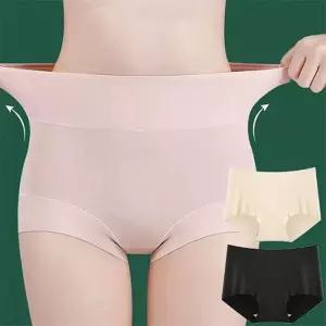 [로즈엘리][단품] 하이웨스트 누디라인 코튼팬티 넓은밴딩 편한팬티 2컬러 2026