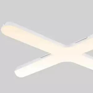 [데코] PL 등기구 LED 60W 십자 주백 사무실등 실내조명 60W조명 4000K조명