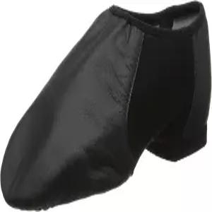 블로흐 여성용 네오 플렉스 슬립온 가죽 재즈 슈즈 네오프렌 스플릿 솔 EVA 앞발 및 뒤꿈치 패드 높은