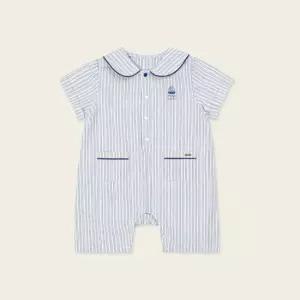 오가닉맘 [본사] 쉘든블루반소우주복 MLMTQE03