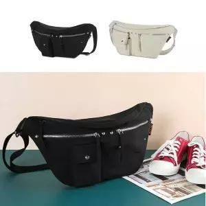 여성힙색 OP75 깔끔한 캐주얼힙색 등산 슬링백 보조 바디크로스