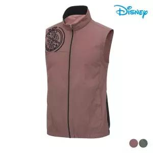 [디즈니골프]남성 캐릭터 아트웍 하프넥 집업 우븐 조끼 베스트 DP1MJV006 IP_SC