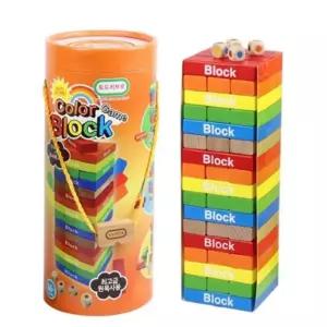 토도리브로 파스텔 칼라블록 원목블록 보드게임 초등생 유치원 어린이 선물