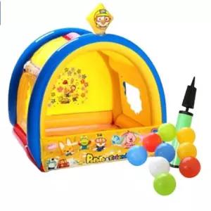 뽀로로 볼하우스+펌프+원색공 100개 어린이 유치원 선물