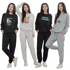 [에스에스_63]상하세트 밴딩 팬츠 맨투맨세트 트레이닝세트