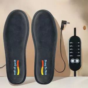 충전식 온열깔창 USB 보온 발열 온열 방한 열선 기모