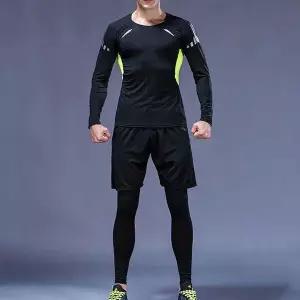 [RIZPICK]얇은 스포츠 상하의 트레이닝복 긴팔티 레깅스 세트