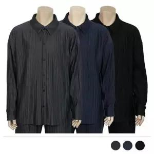 [RIZPICK]긴팔 와이셔츠 체크셔츠 캐쥬얼 데일리 스트라이프