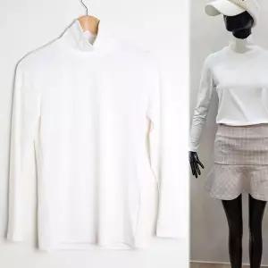 [RIZPICK]여성 겨울 이너 기본 반폴라 기모티 스퀘어넥 티셔츠 긴팔목폴라