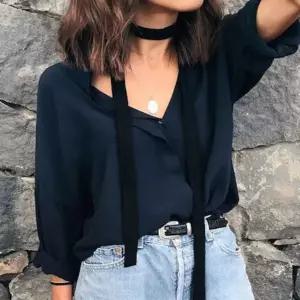 [RIZPICK]슬림 롱 스카프 패션 여성 정장 스타일링