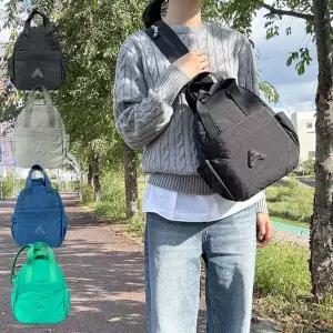 4컬러 다용도 데일리 미니 슬링백 여닫이 스트랩 백팩 슬링백