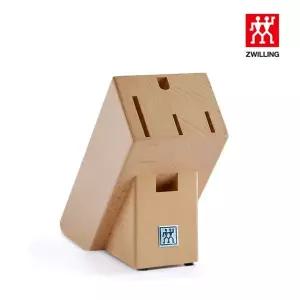 [헹켈]즈윌링 헹켈 나무블럭 세로꽂이 5구(칼꽂이/칼보관함/칼수납)