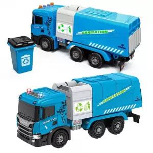 씽크 빅 스카니아 환경미화차 리얼 대형 청소차 트럭 장난감
