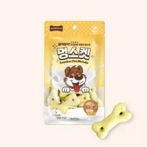 [반려] 오트밀 강아지 20개묶음 비스켓 멍스켓 황태 40g