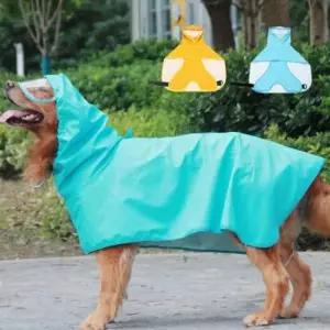[반려] 판초 우비 비옷 강아지 레인코트 애견 바람막이 외출 산책 5XL 소형견 중형견 대형견