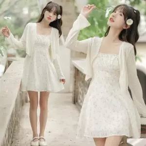 여자 얇은 시스루 슬림 가디건 URK-496