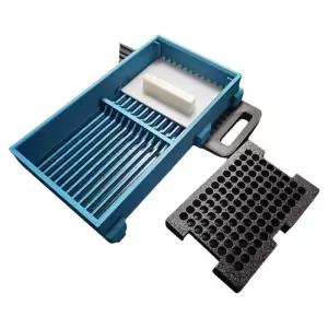 피펫팁정렬기 파이펫 보관함 실험실 일회용 스포이드 랙 정리함