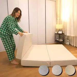 [메모리슬립]단단한 3단접이식 소파베드 토퍼 매트리스 SS 하드 쿠션 15cm
