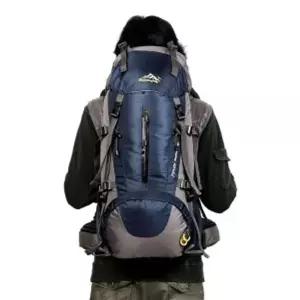 [하프클럽/]트래버스 방수 대형 등산가방 백패킹 배낭 네이비