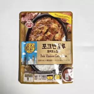 오뚜기 오즈키친 포크빈달루 ( 토마토 칠리) 180g * 10개