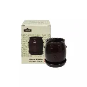 물빠짐 XO19DZ61 도자기 항아리 수저통 중 수저보관용기