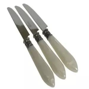 힘멜 MA31AC17 앤틱 디너 나이프 아이보리 3개 잼 버터 빵칼