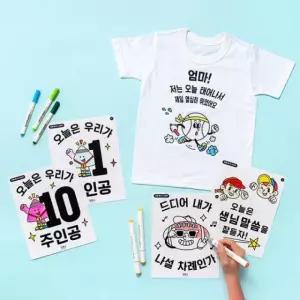 고퀄리티   30수라운드반팔흰색반티스티커추가구매상품