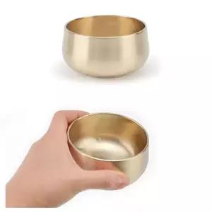 방짜 GX32OZ53 유기 한정식 죽그릇 이유식 그릇 8.2cm 3호