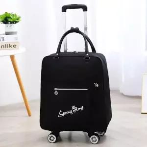 [핫트랙스]바퀴달린 블랙 캐리어 백팩 여행용 골프캐리어 카트백(WFJ68A7)