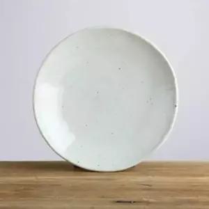 이천도자기 LY78UG87 판주물럭 굽원부페 대접시 1호 24cm