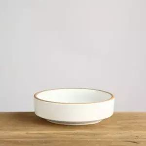 이천도자기 DK49KP20 담소 일자종지 5호 15cm 도자기 소스기