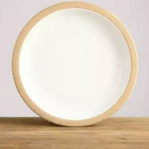 이천도자기 UO71SS82 담소 오목 부페 3호 26.5cm 원형 대접시