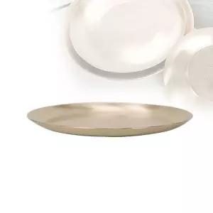 방짜유기 XT52TS12 예단접시 놋그릇 접시 중