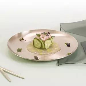 방짜유기 JZ50UM93 접시 놋그릇 혼수접시 대