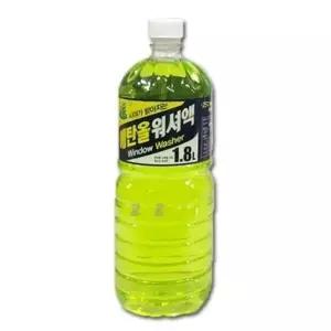 워셔액 1.8L 와이퍼 크리너 에탄올 세차 청개구리