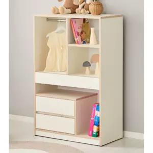 파스텔 행거 서랍혼합 멀티 아기 수납장(4색) 키즈 예쁜 아기옷 아이 정리