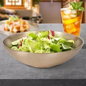 화채볼 DS11RZ04 업소용꽃접시 샐러드반찬그릇 꽃양 방짜유기